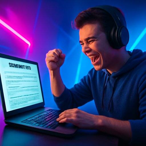 995bet policy update document on laptop